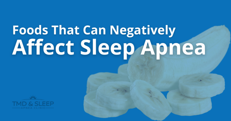 Foods That Can Negatively Affect Sleep Apnea