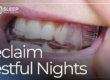 patient wearing oral appliance