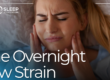 woman with jaw pain